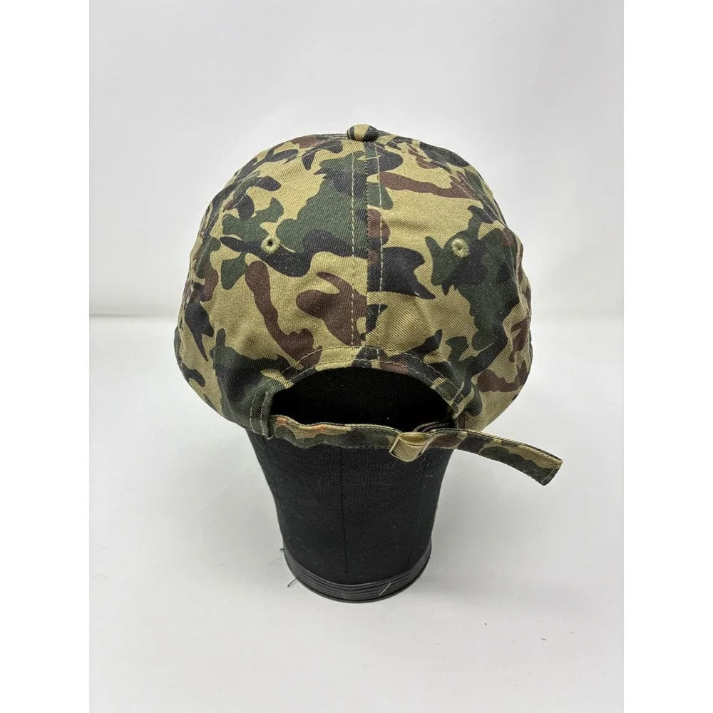 Big Accessories Camo New England Patriots Skull Baseball Hat Camo Strapback